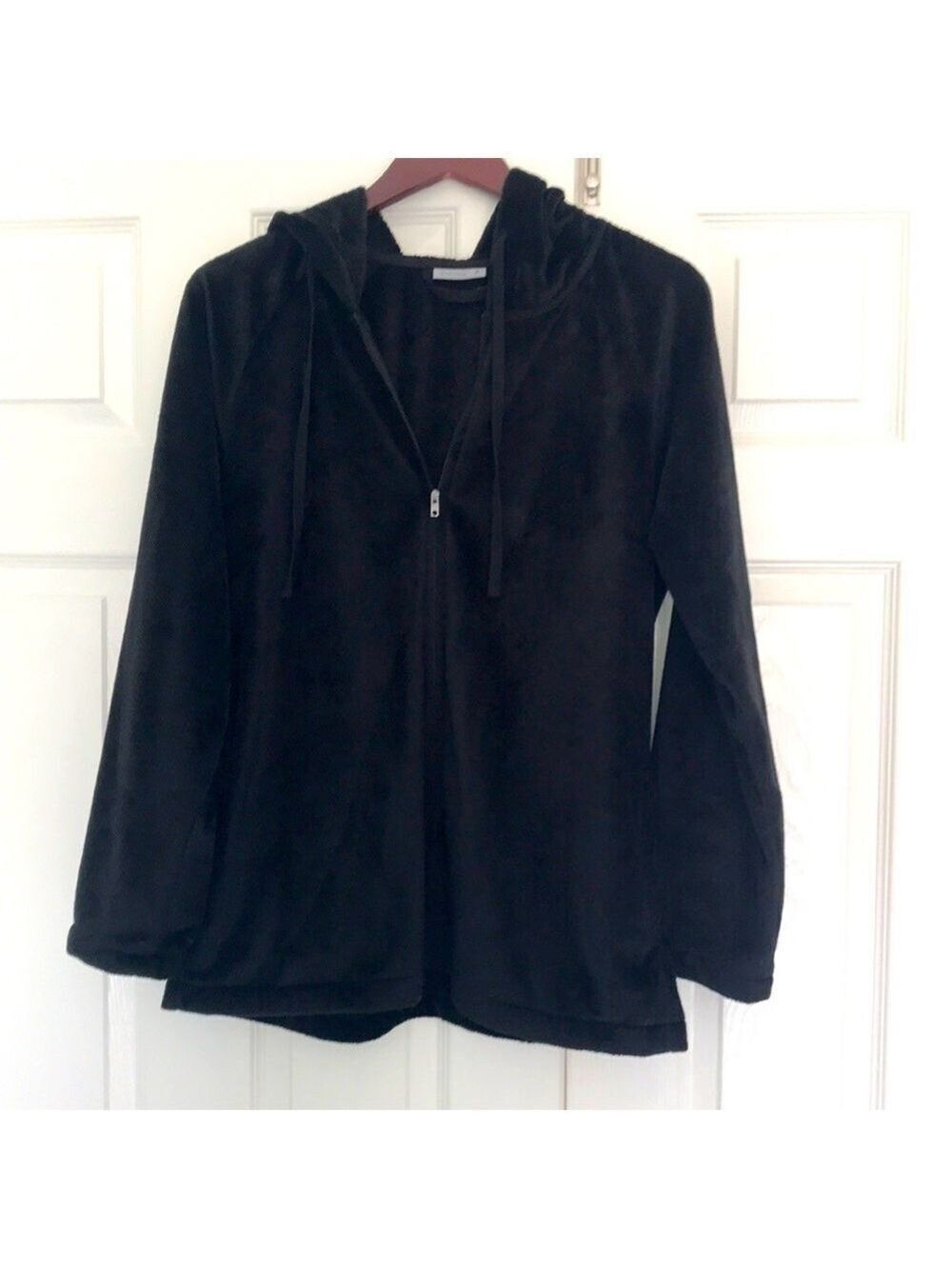 Shimera faux fur black hoodie M